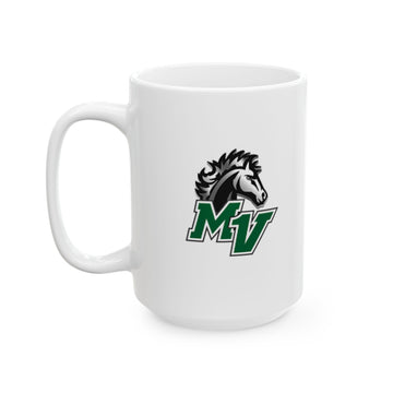 Mounds View Mustangs Coffee Mug - 11oz & 15oz, Perfect for Coffee Lovers and Gift Giving