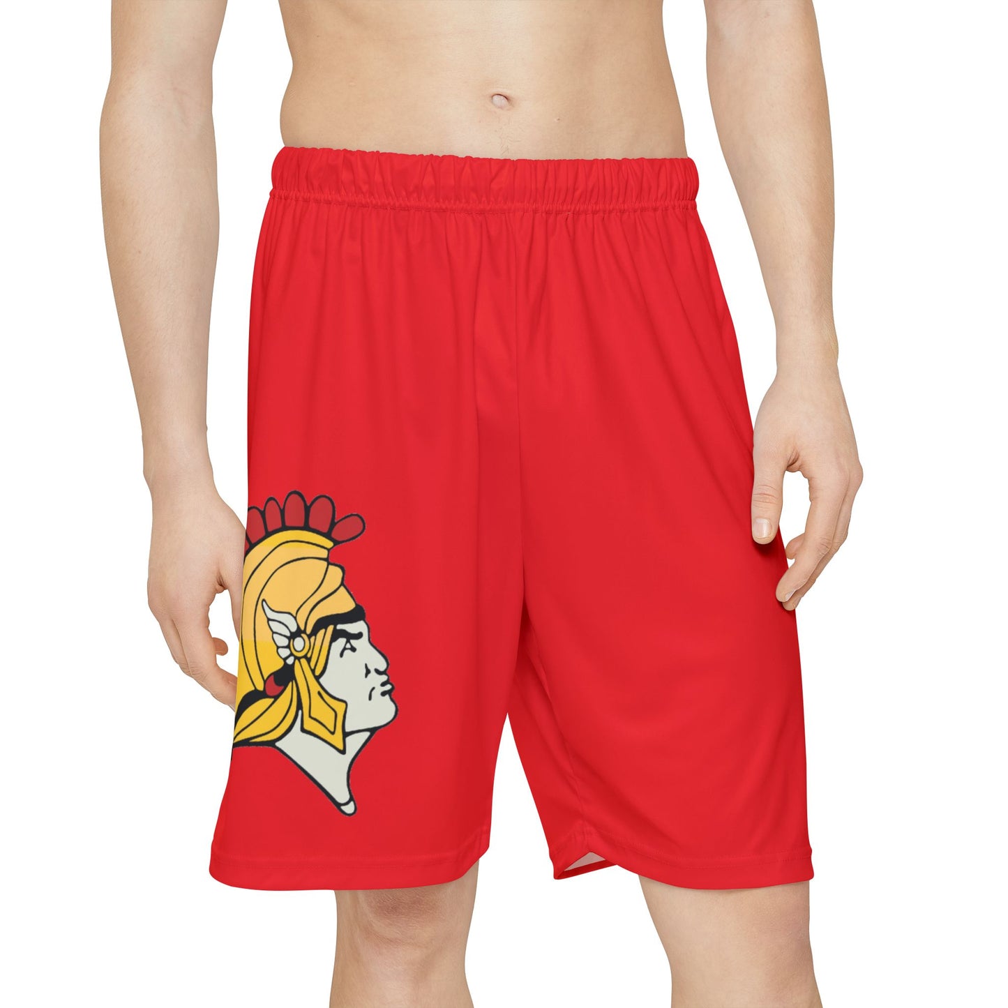 Orono Spartans Red Men's Sports Shorts