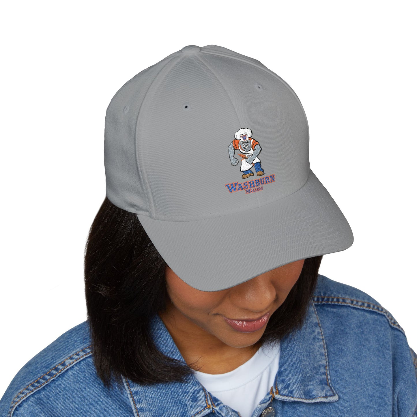 Minneapolis Washburn Millers Embroidered Closed-Back Cap