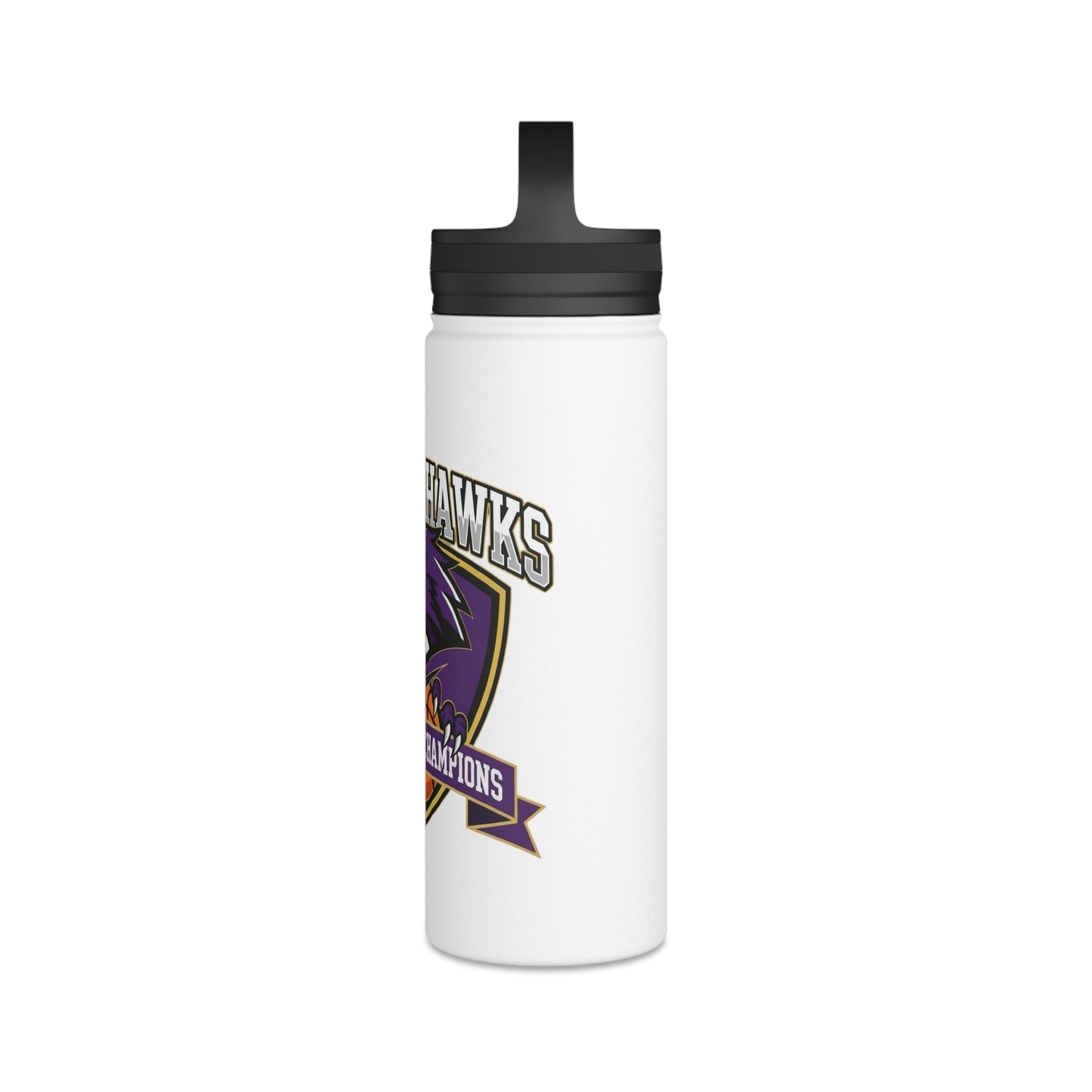 Chaska Hawks 2026 Boys State Basketball Championship Stainless Steel Water Bottle (Handle Lid)
