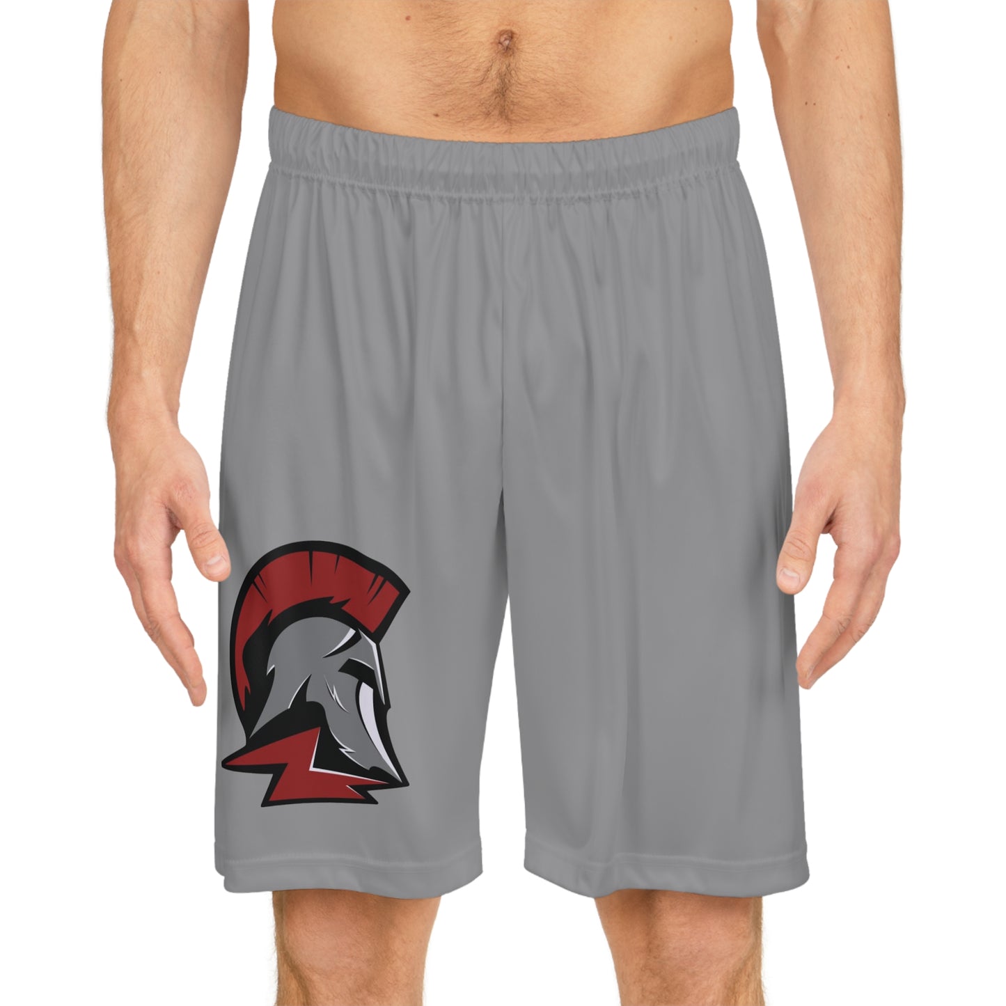 Richfield Spartans Grey Basketball Shorts for Sports Enthusiasts