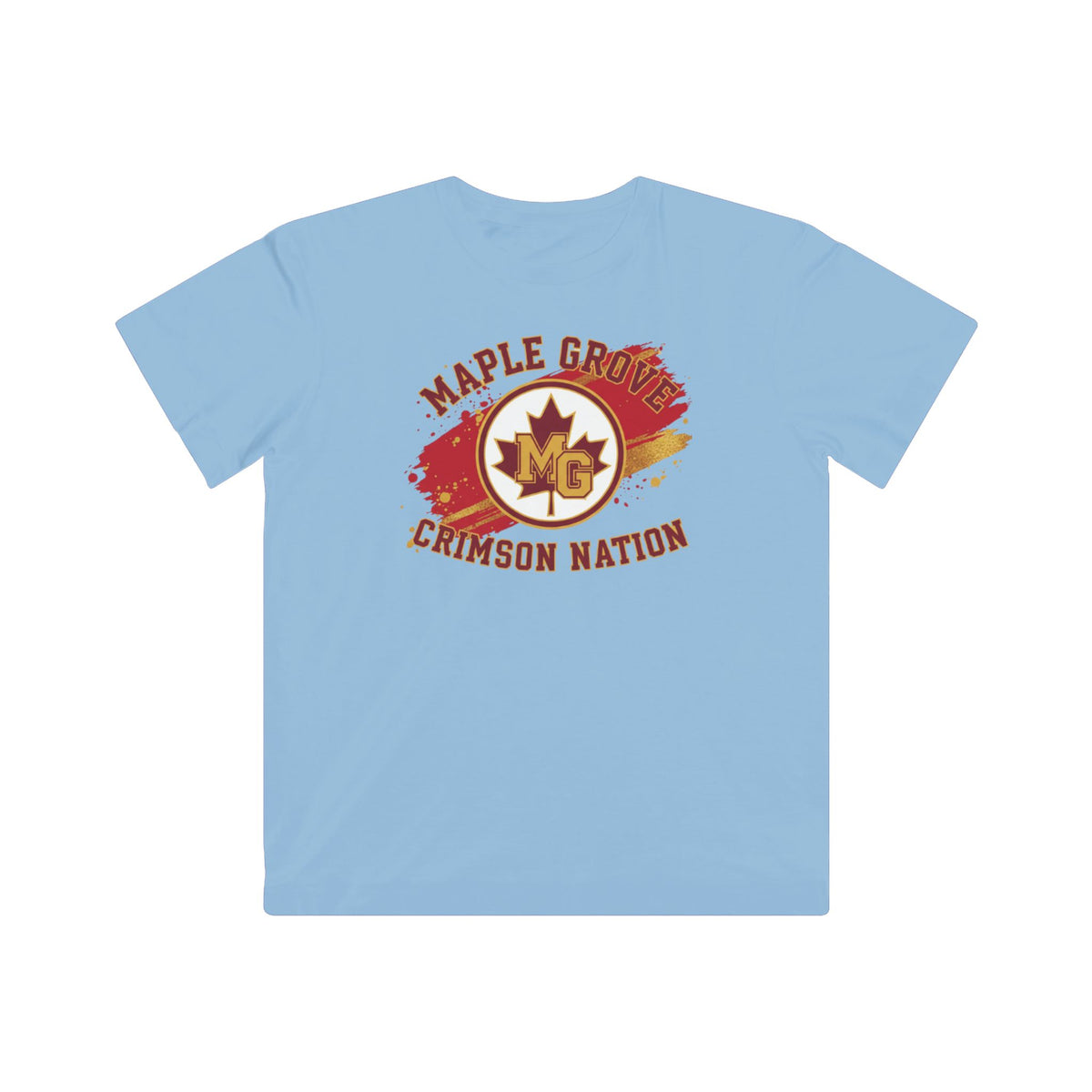 Maple Grove Crimson T-Shirt - Tee for Boys and Girls