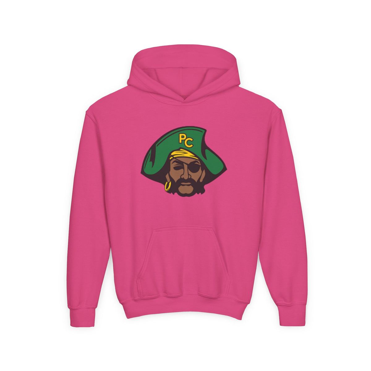 Youth Park Center Pirates Hoodie - Cozy Heavy Blend Sweatshirt for Kids