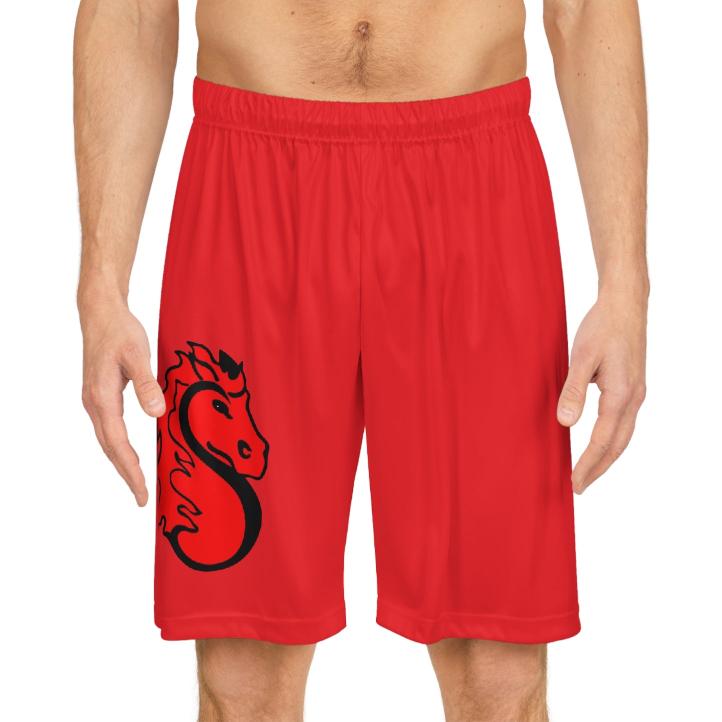 Stillwater Ponies Red Sport Shorts