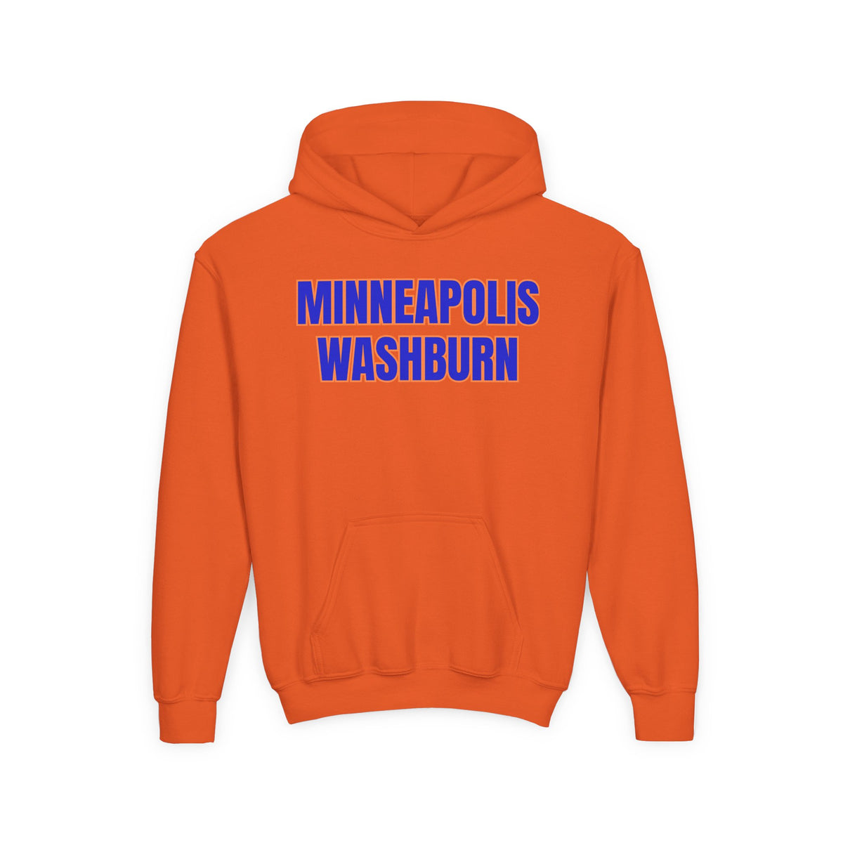Minneapolis Washburn Youth Hoodie - Cozy Heavy Blend Sweatshirt for Trends & School Spirit