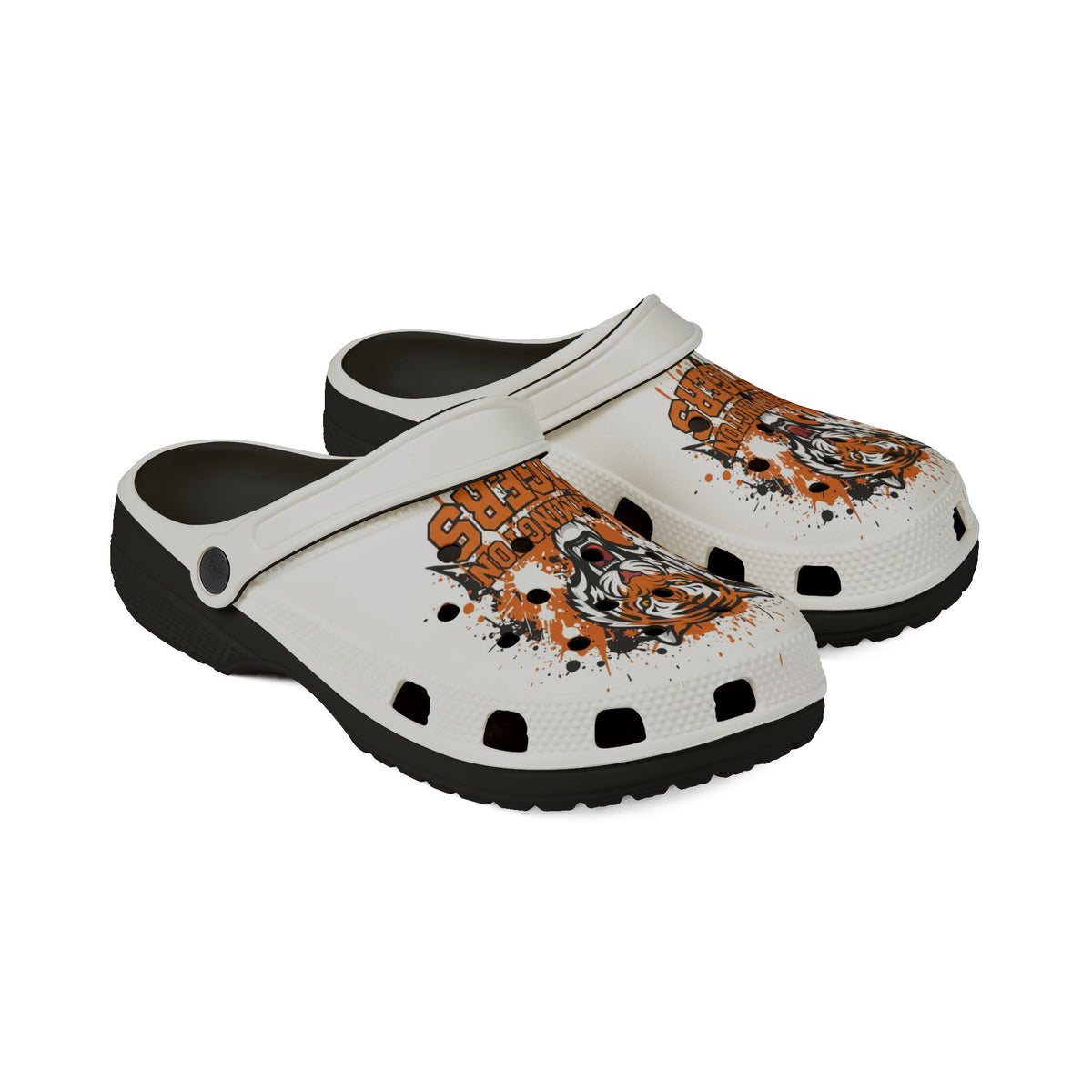 Farmington Tigers EVA Foam Clogs - Comfortable Rubber Shoes for Sports Fans