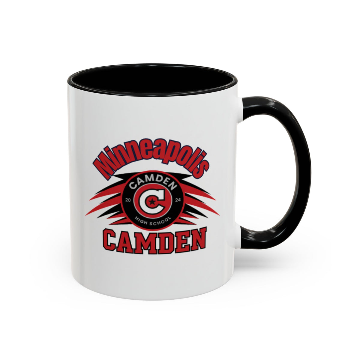 Minneapolis Camden Accent Coffee Mug - Stylish 15 oz or 11 oz