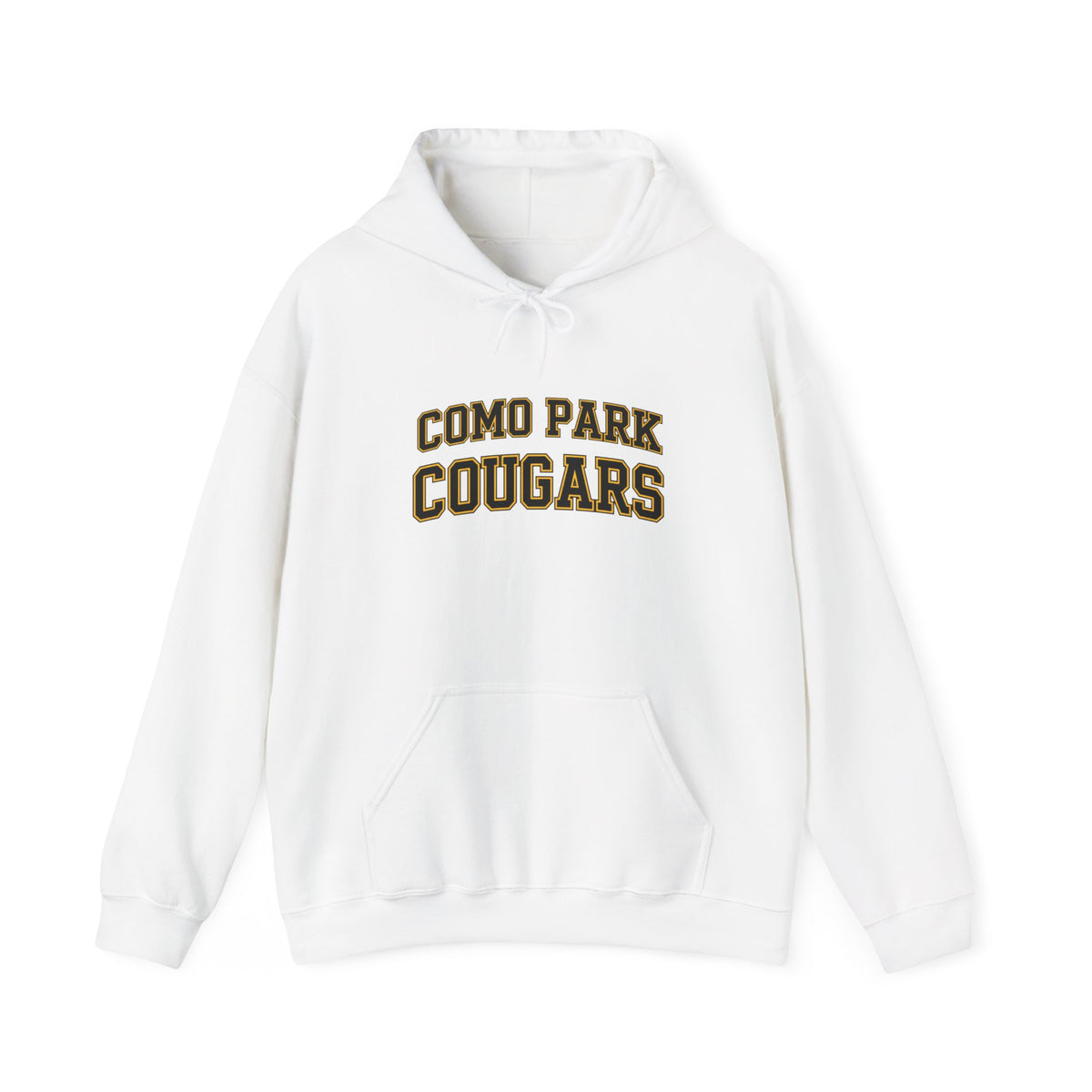 Saint Paul Como Park Cougars Block Hoodie