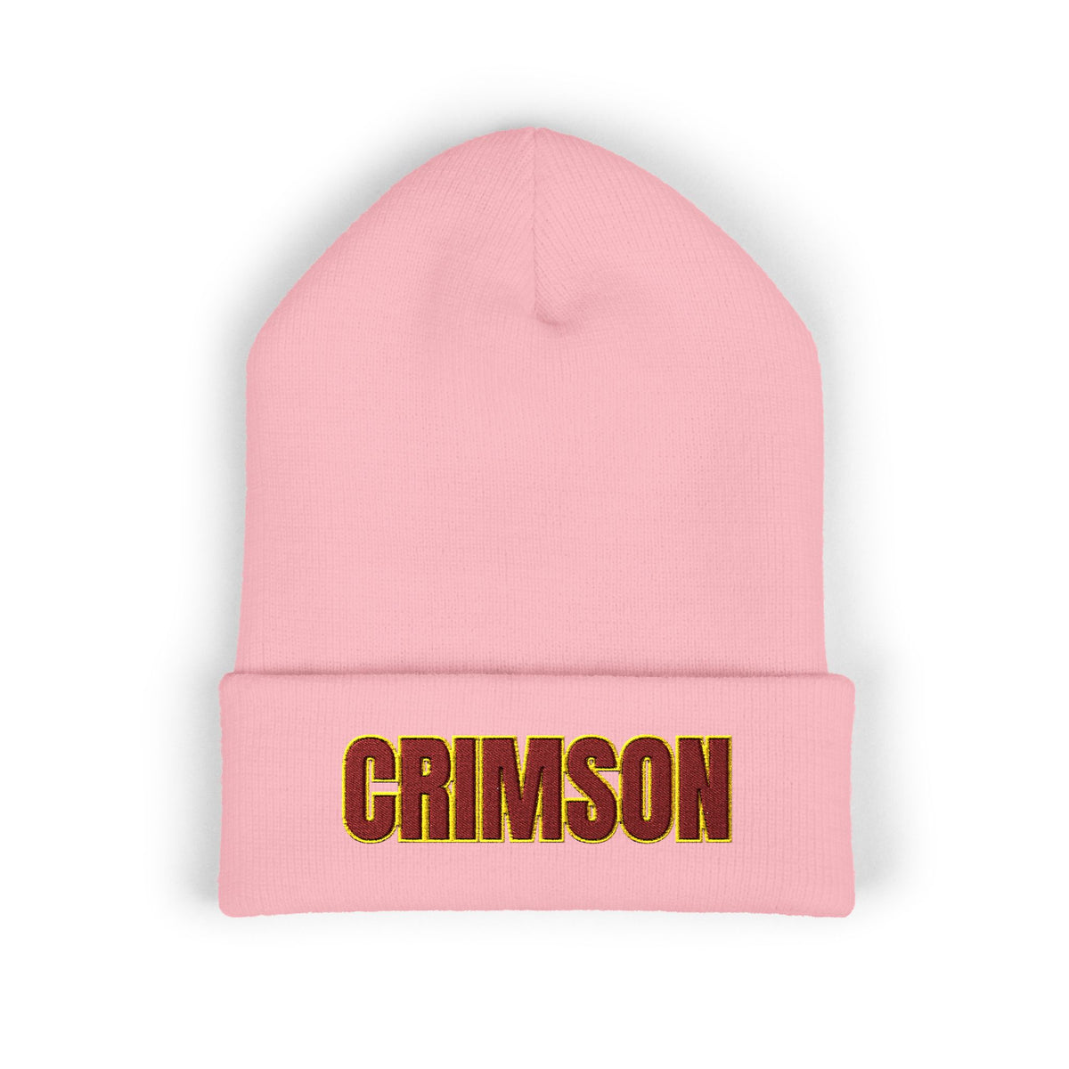Maple Grove Crimson Classic Cuffed Beanie Hat