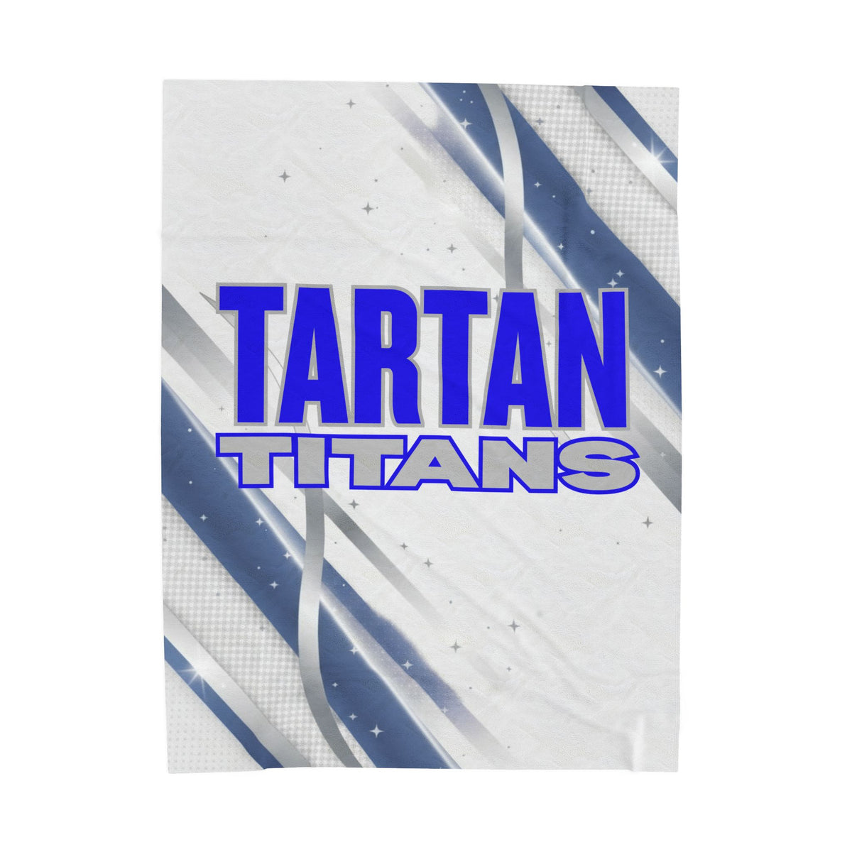 Tartan Titans Cozy Velveteen Plush Blanket