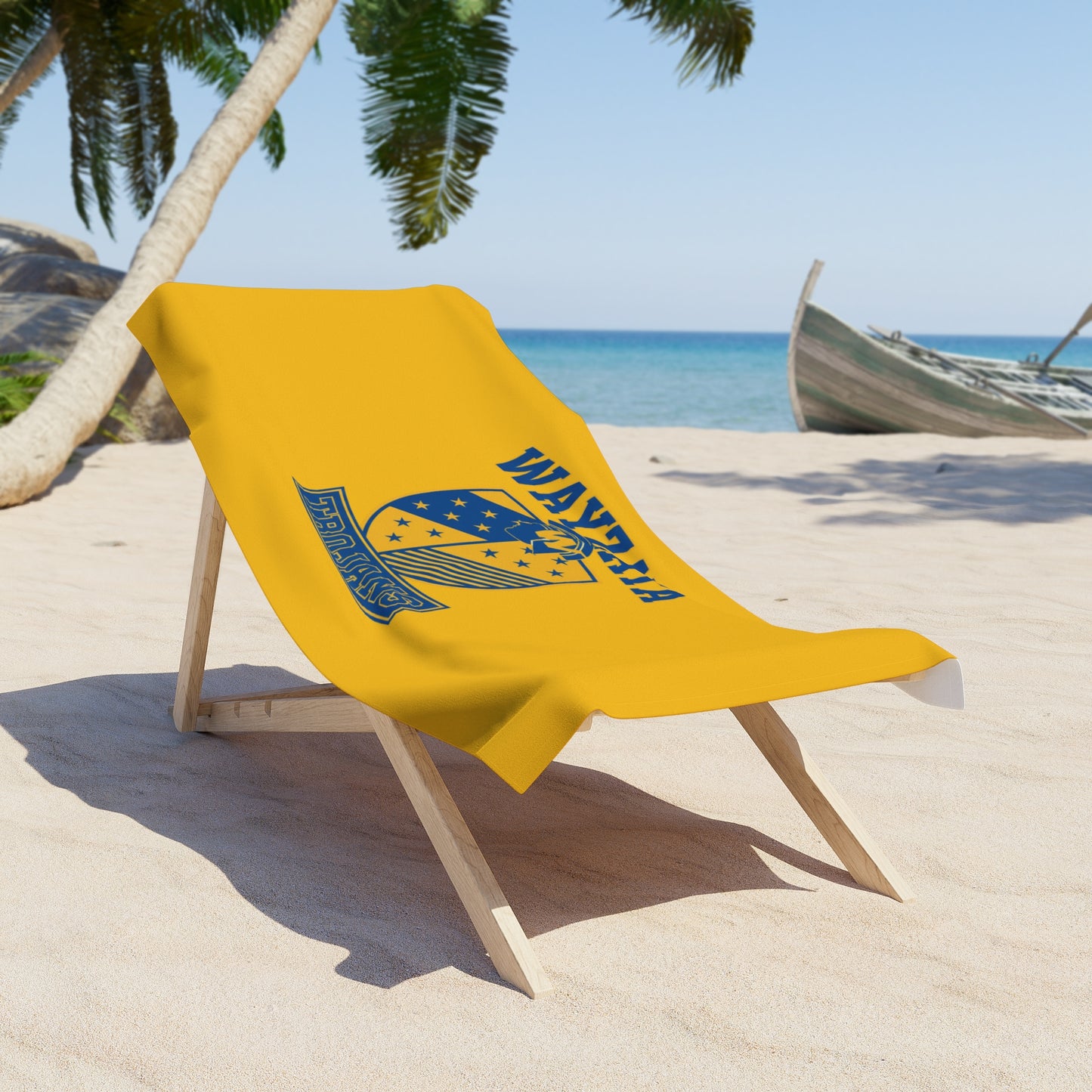 Wayzata Trojans Beach Towel - Perfect for Summer Fun or Spring Break