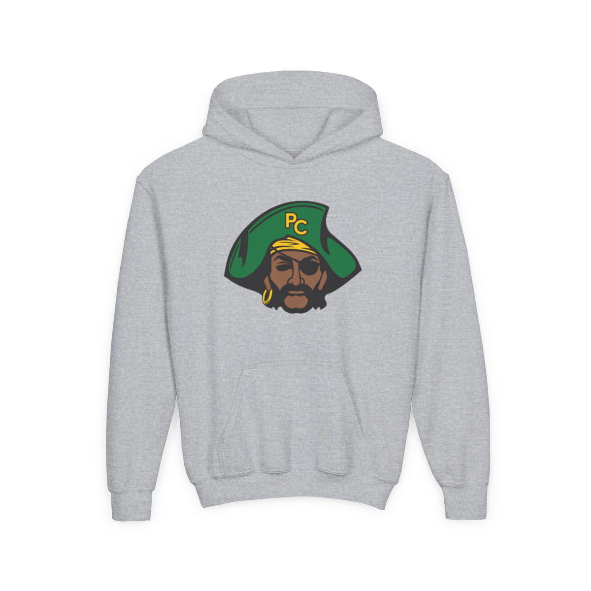 Youth Park Center Pirates Hoodie - Cozy Heavy Blend Sweatshirt for Kids