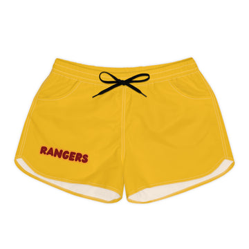 Forest Lake Rangers Yellow Women's Casual Shorts