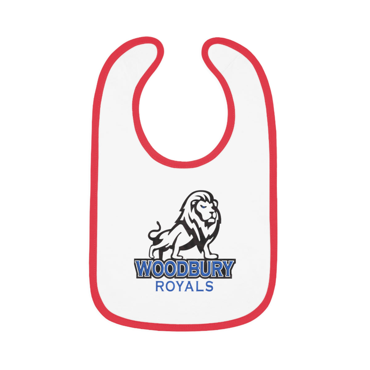 Woodbury Royals Baby Contrast Trim Jersey Bib