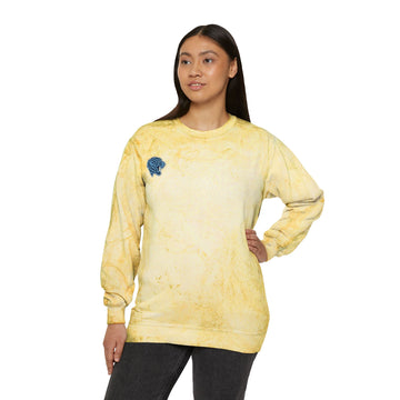 Bloomington Jefferson Jaguars Color Blast Crewneck Sweatshirt for a Vibrant Vibe, Unisex Tie-Dye Fashion