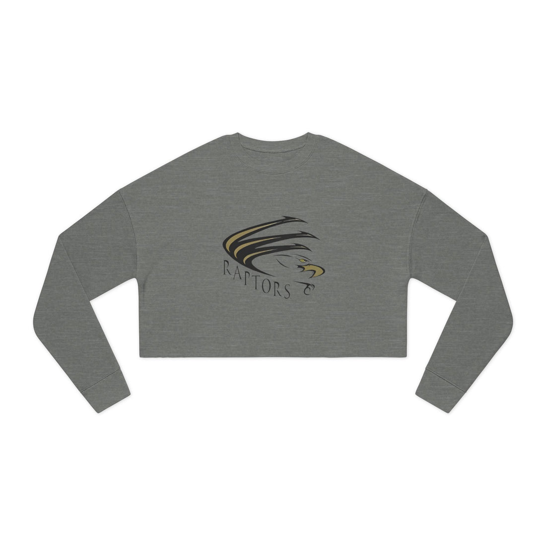 East Ridge Raptors Women's Cropped Sweatshirt - Stylish Raptors Design for Casual Vibes