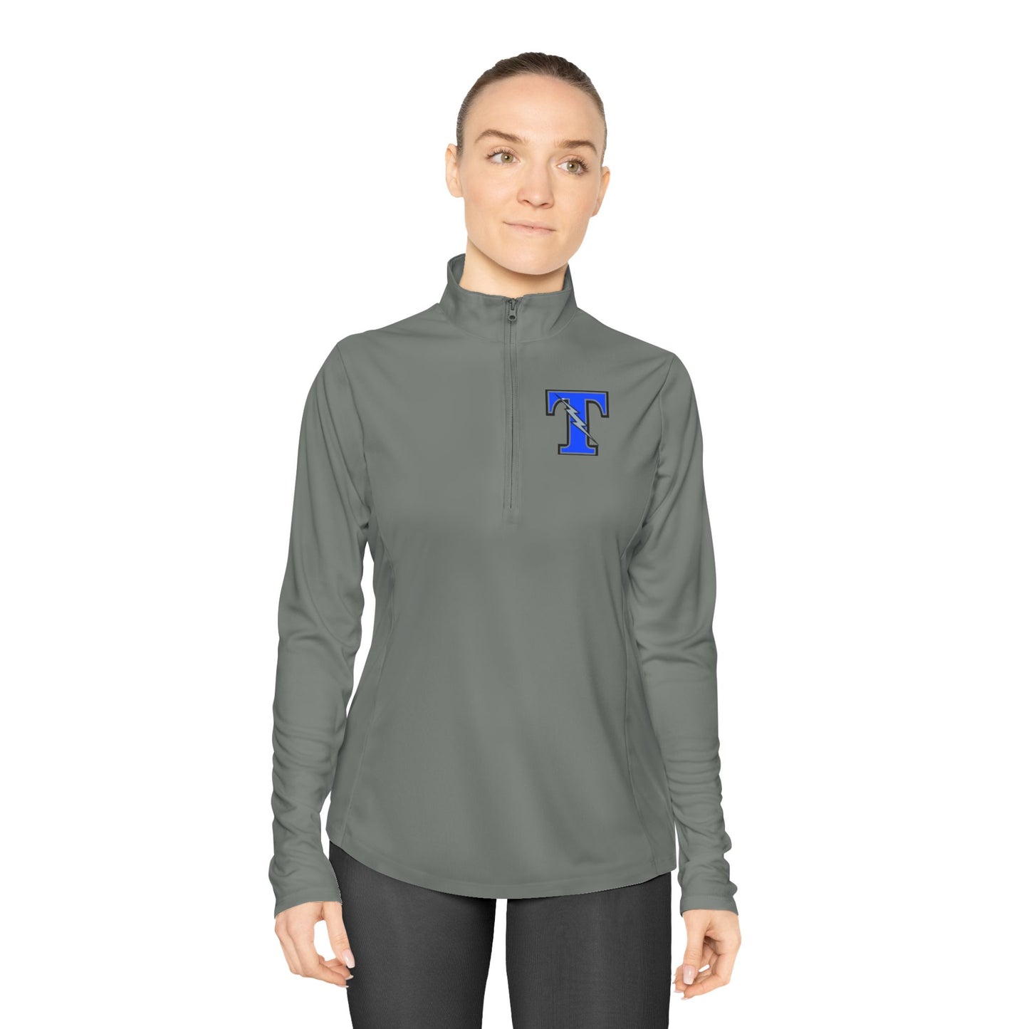 Tartan Titans Ladies Quarter-Zip Pullover - Stylish Athletic Layer for Comfort and Performance