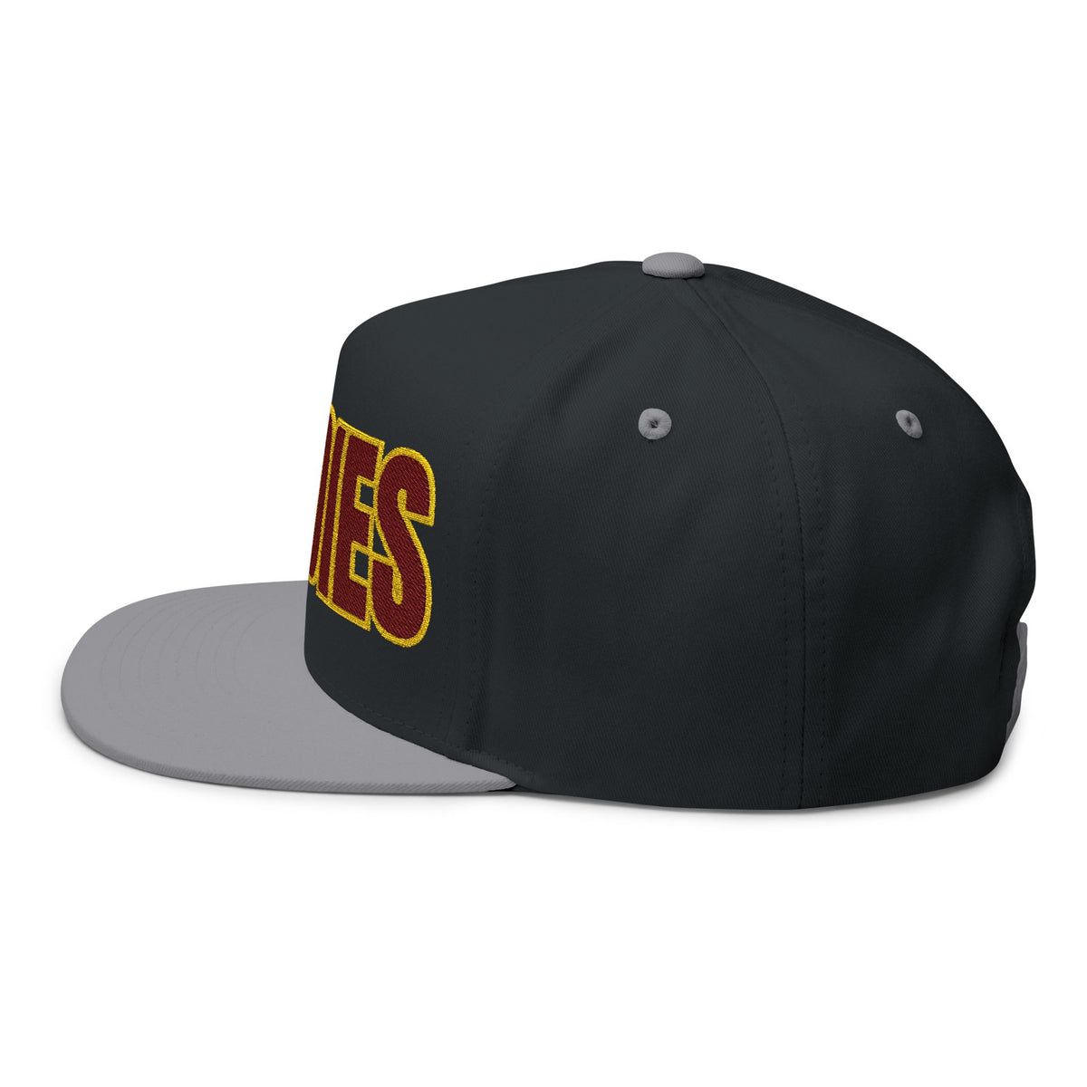 Minneapolis Roosevelt Teddies Embroidered Flat Bill Cap — School Spirit Snapback