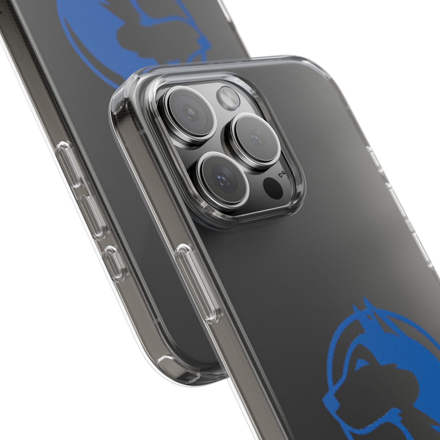 Saint Anthony Huskies Clear Phone Case
