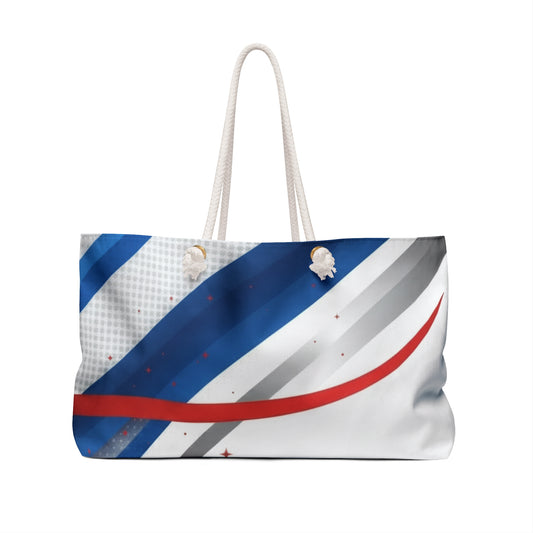 Simley Spartans Weekender Bag — Oversized Canvas Travel Tote