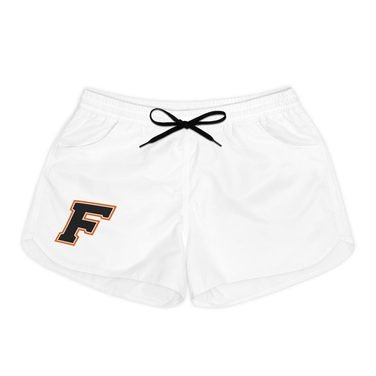 Farmington Tigers White Women's Casual Shorts