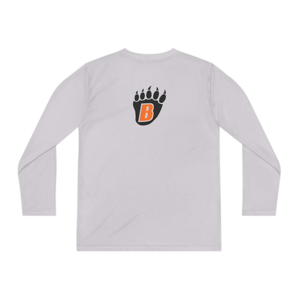 White Bear Bears Youth Long Sleeve Tee — School Sports Team Shirt