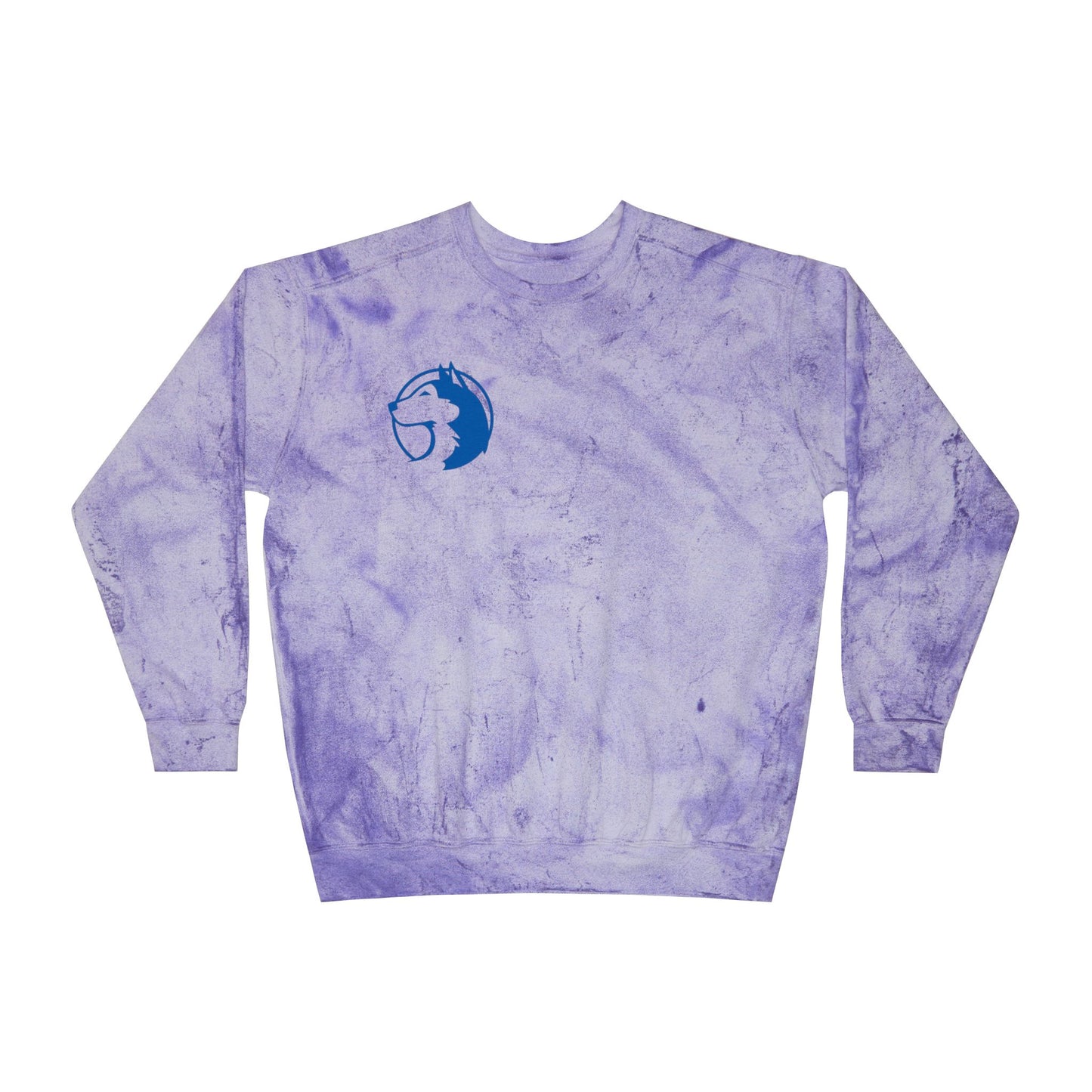 Saint Anthony Huskies Unisex Color Blast Sweatshirt - Vibrant Yellow Crewneck for Cozy Style