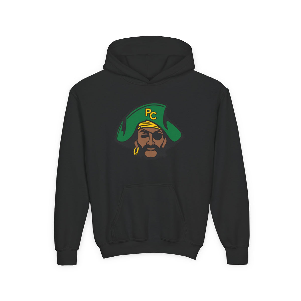 Youth Park Center Pirates Hoodie - Cozy Heavy Blend Sweatshirt for Kids