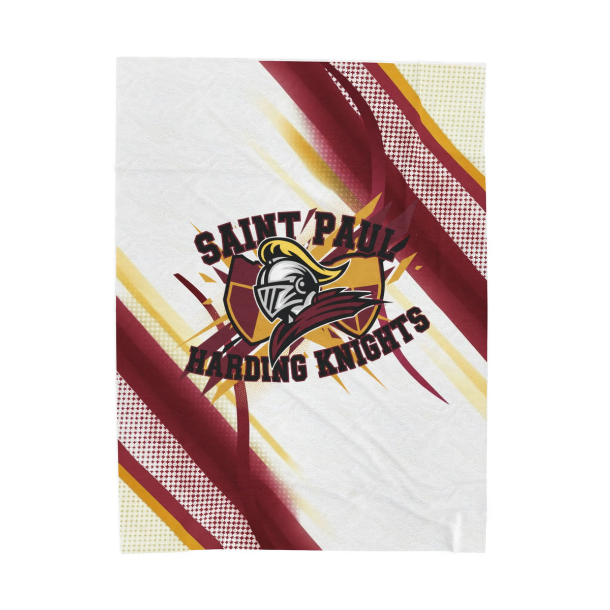 Saint Paul Harding Knights Velveteen Plush Blanket - Cozy Comfort for Home or Game Days