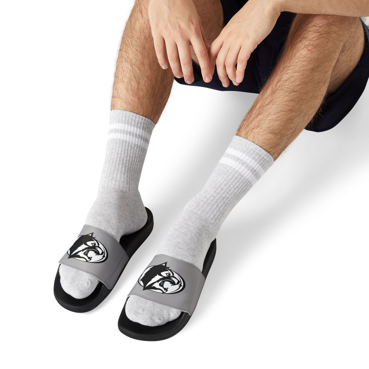 Roseville Raiders Men's Removable-Strap Casual Sandals for Summer Adventures