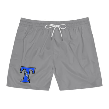 Tartan Titans Men's Mid-Length Swim Shorts