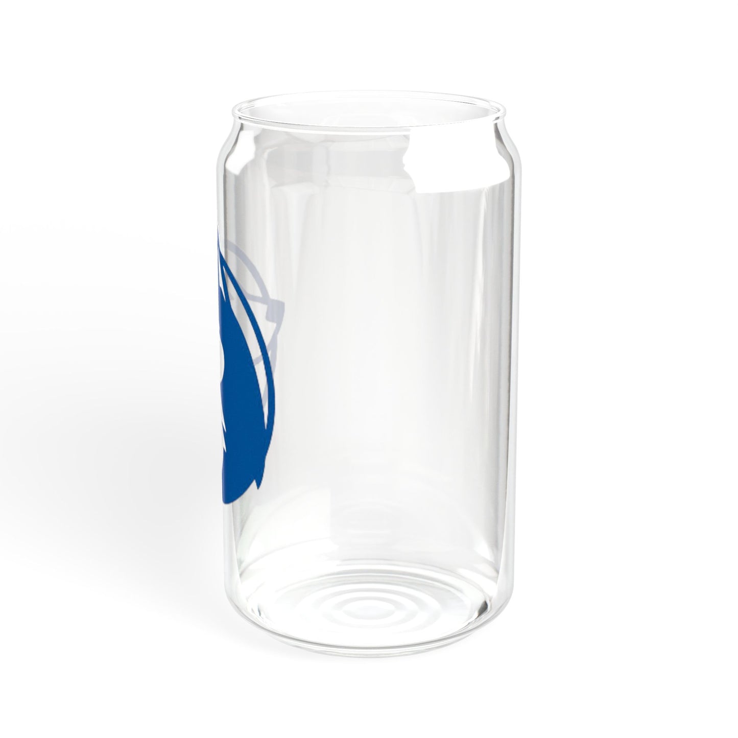 Saint Anthony Huskies Eco-Friendly 16oz Sipper Glass with Bamboo Lid - Perfect for Beverages on the Go!