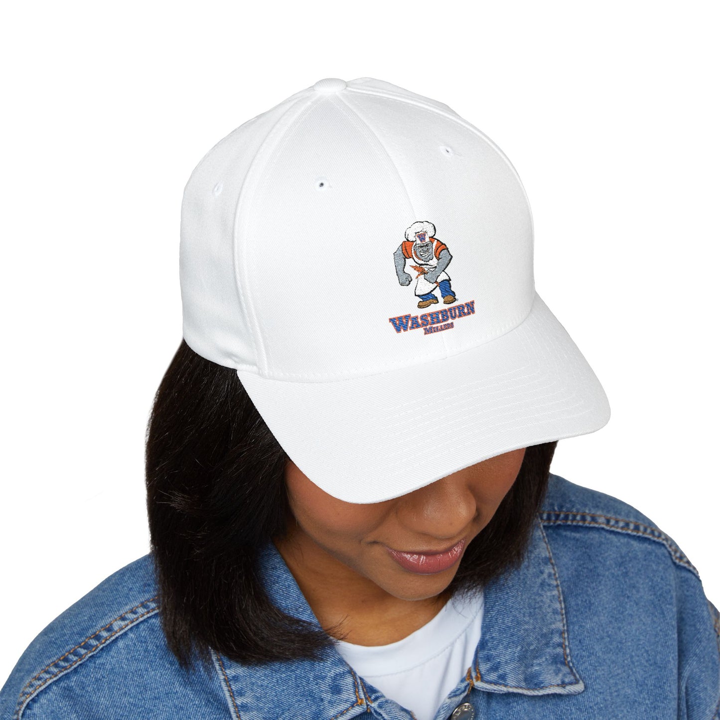 Minneapolis Washburn Millers Embroidered Closed-Back Cap