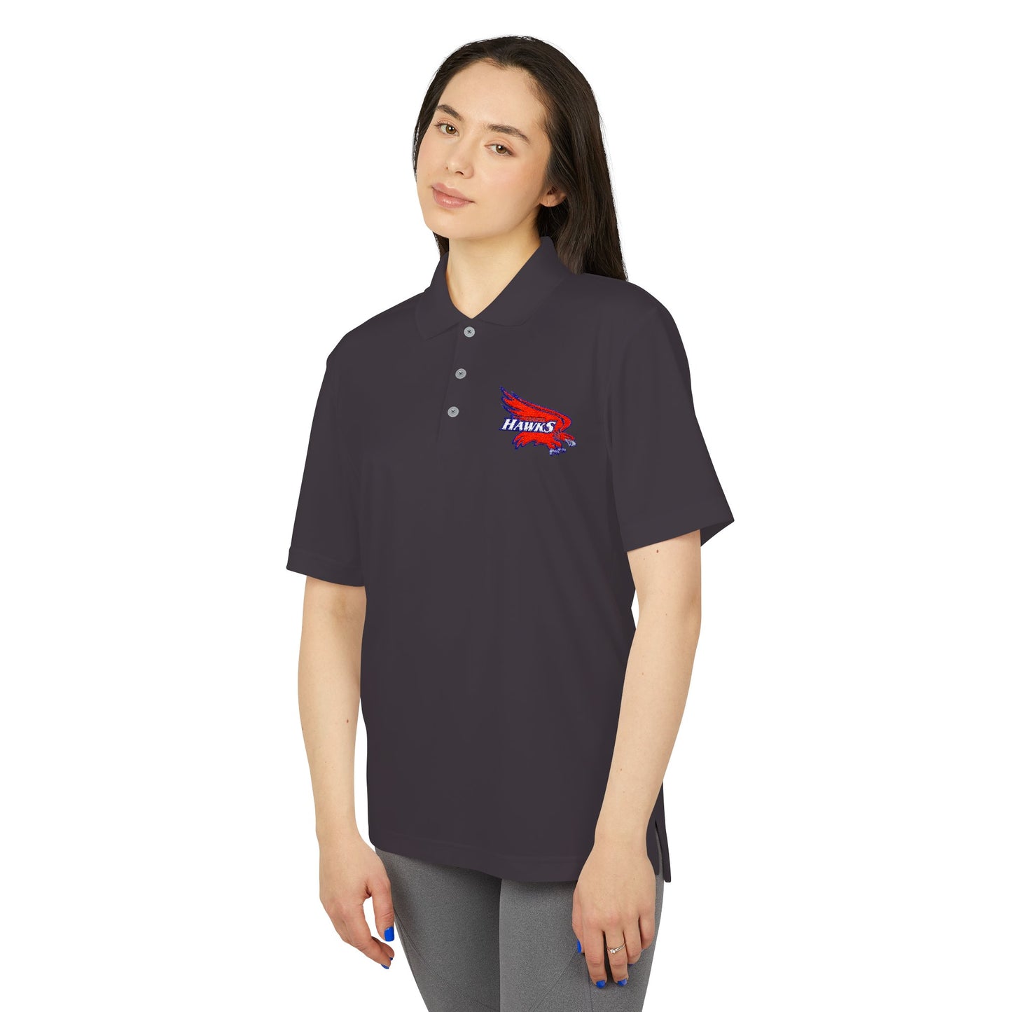 Robbinsdale Cooper Hawks Adidas Unisex Performance Polo - Stylish Sportswear for Active Lifestyles