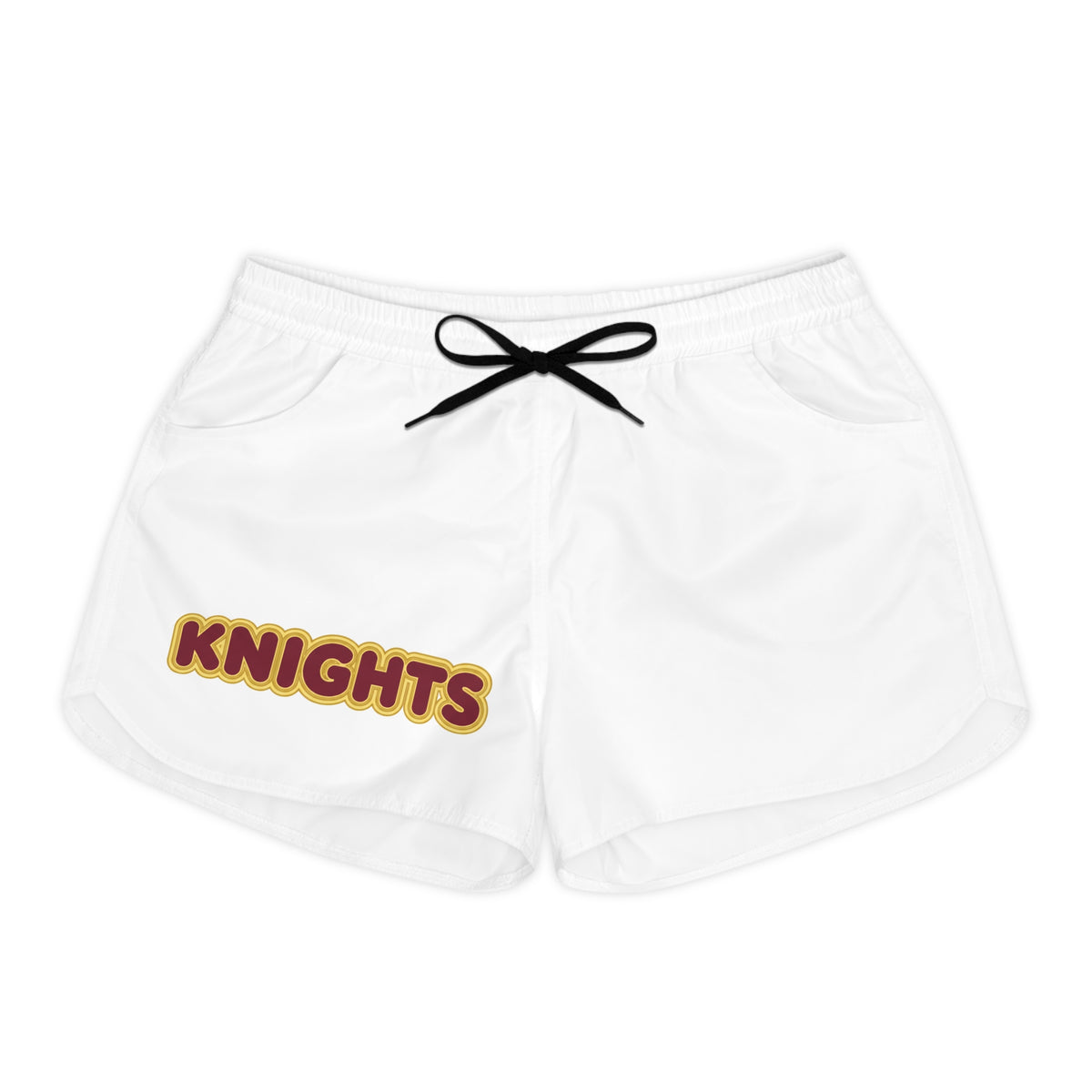 Saint Paul Harding Knights Women's Casual White Shorts