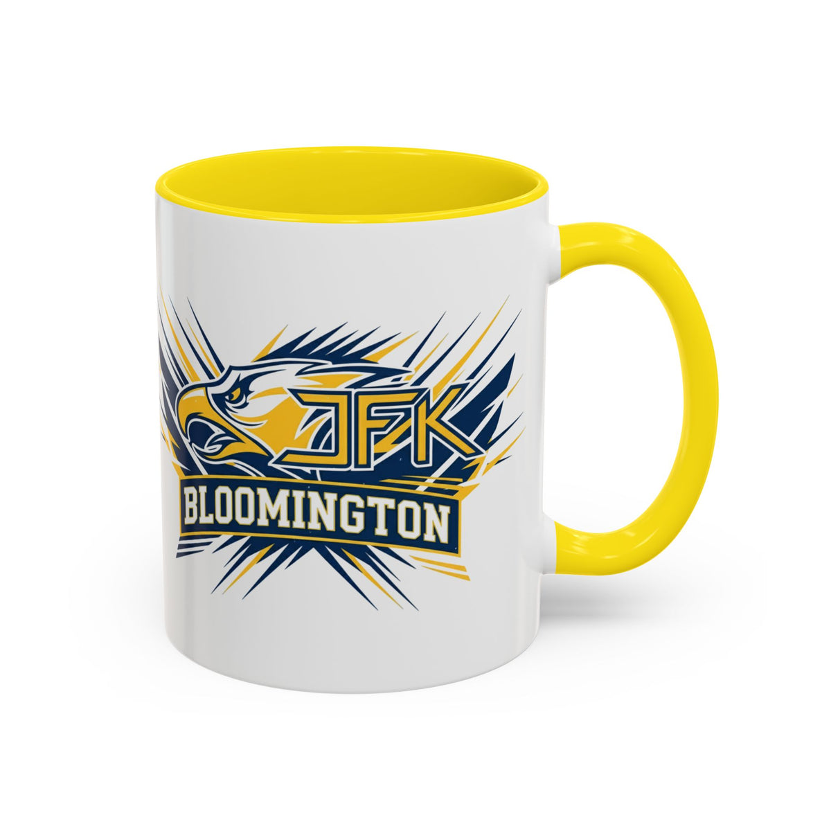 Bloomington Kennedy Eagles Accent Coffee Mug - Stylish 15oz or 11oz