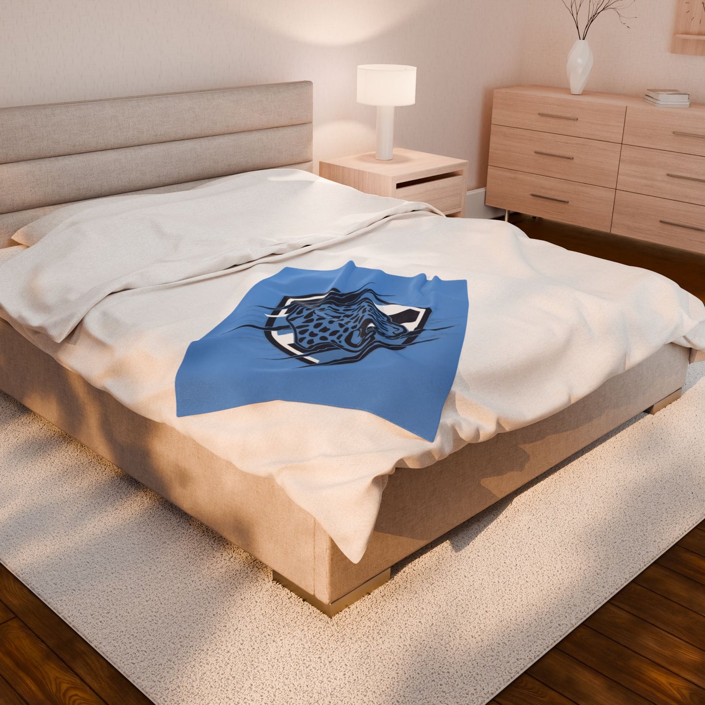 Bloomington Jefferson Jaguars Cozy Velveteen Plush Blanket - Perfect for Relaxation and Home Decor