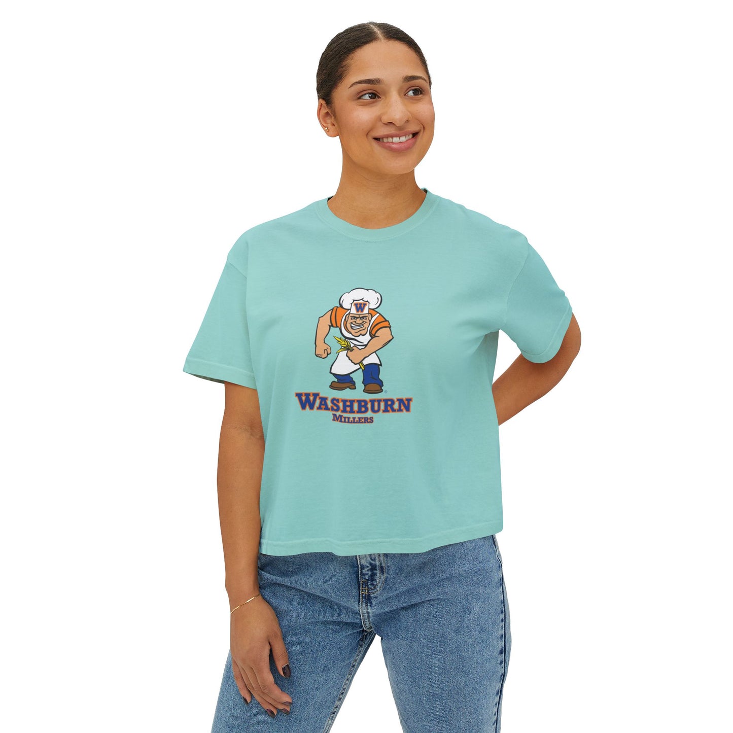 Minneapolis Washburn Millers Casual Women's Boxy Tee
