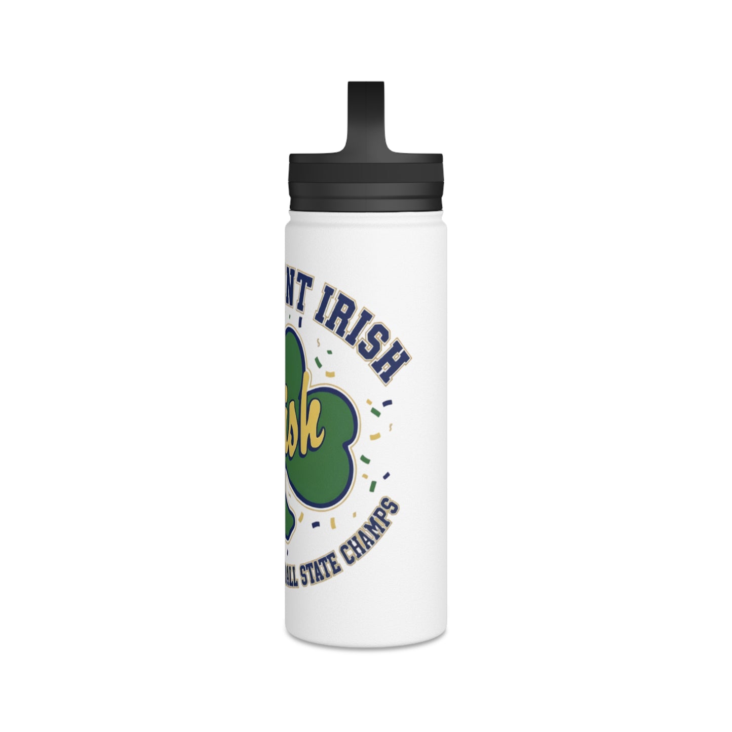 Rosemount Irish 2026 Girls State Basketball Championship Stainless Steel Water Bottle with Handle Lid