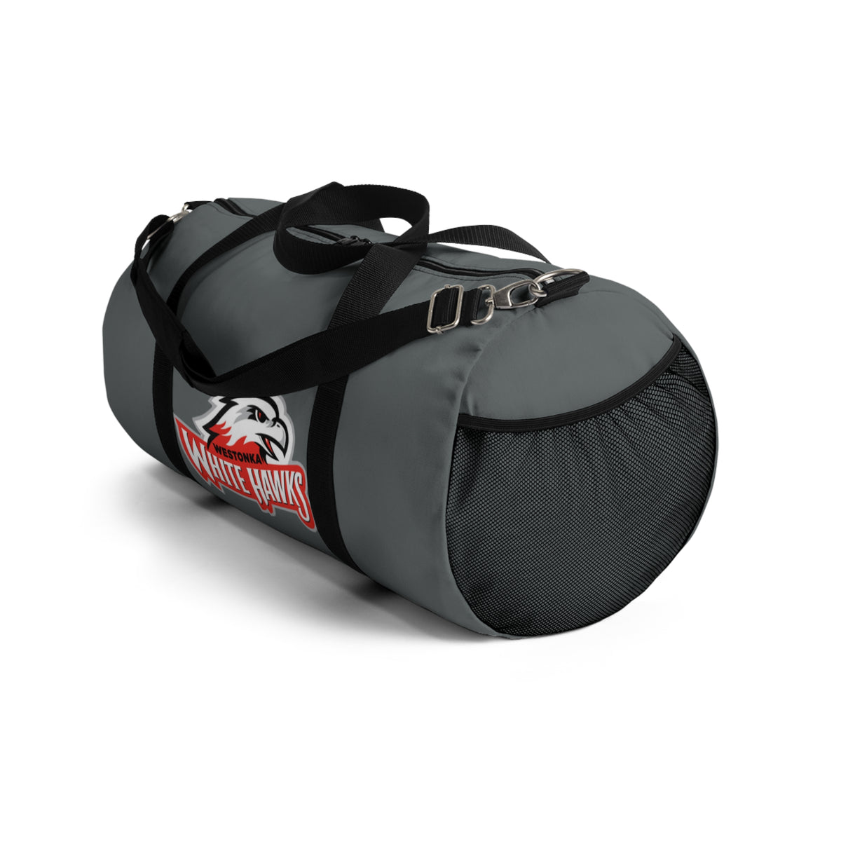 Mound Westonka White Hawks Duffel Bag - Stylish Gym & Travel Bag