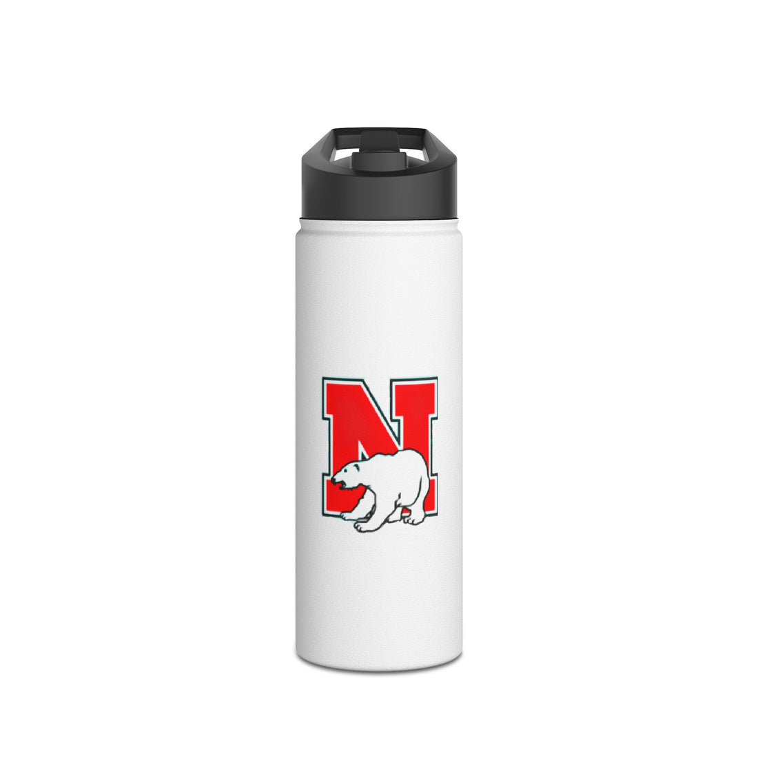 North Saint Paul Polars Stainless Steel Water Bottle, Motivational Hydration Bottle, Sports Water Bottle, Eco-Friendly Gift