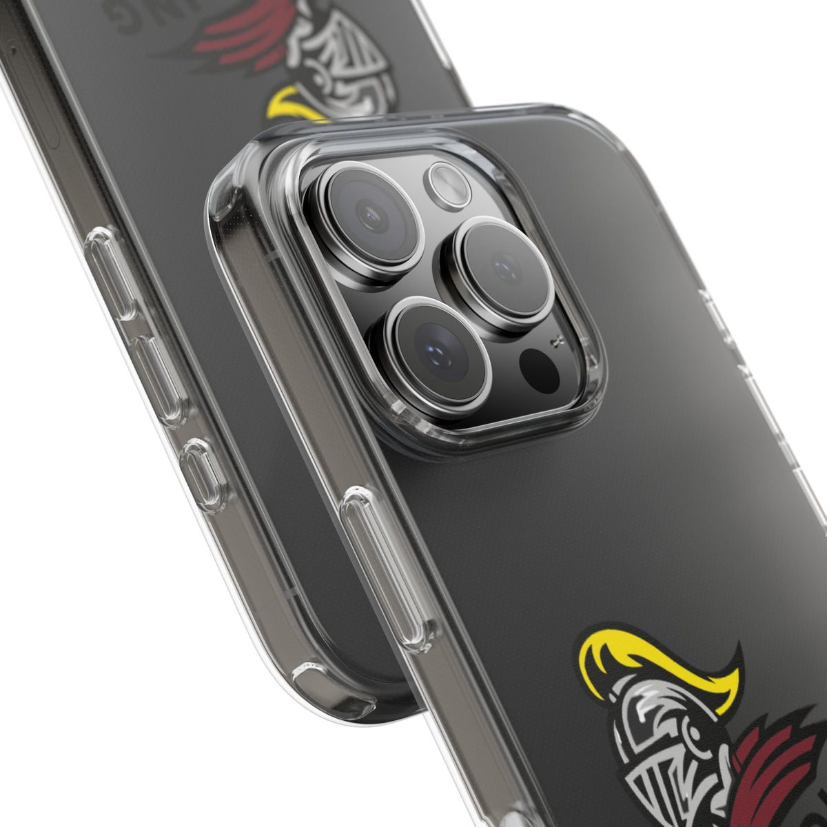 Clear Phone Case with Harding Logo