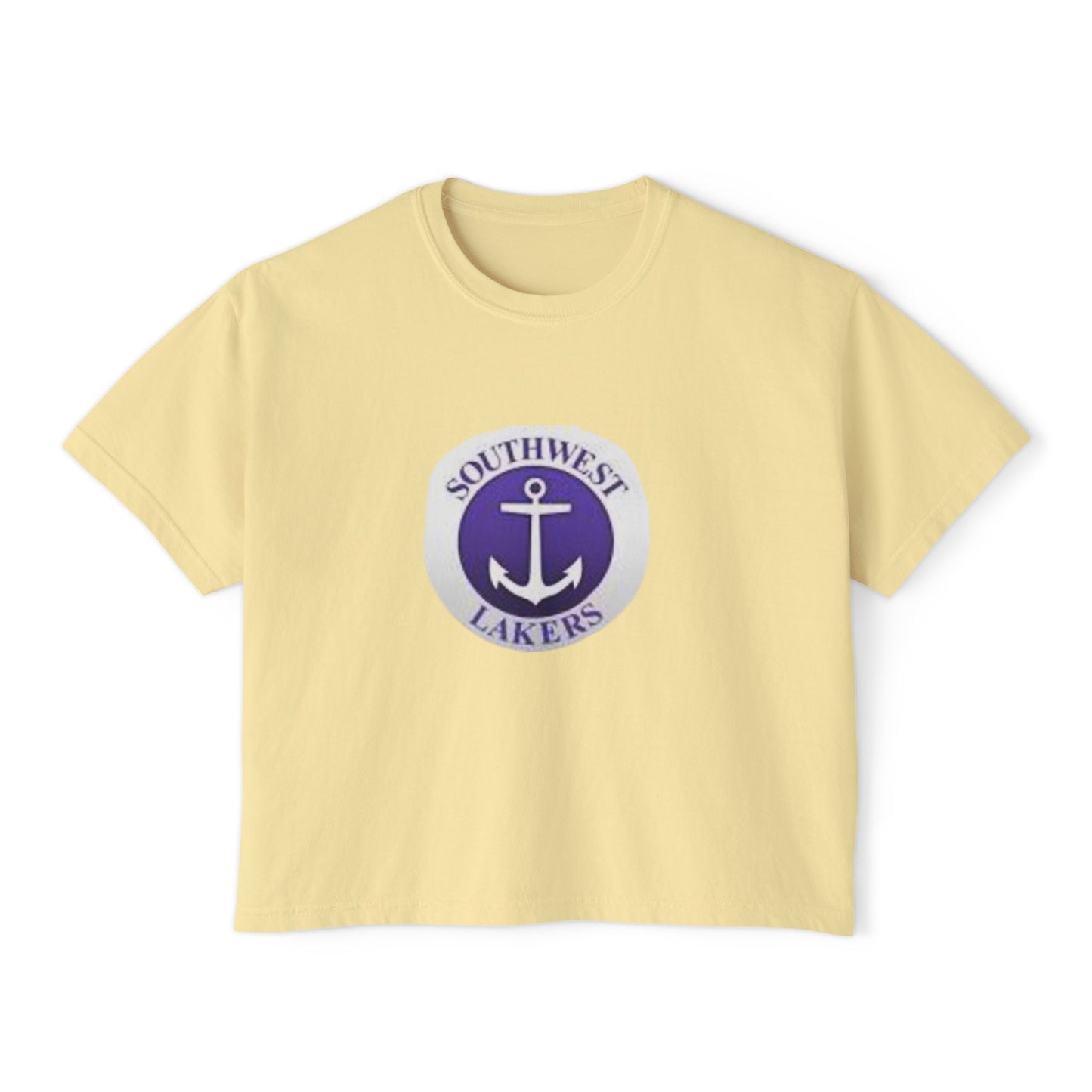 Minneapolis Southwest Lakers Women's Boxy Tee - Casual Summer Vibe