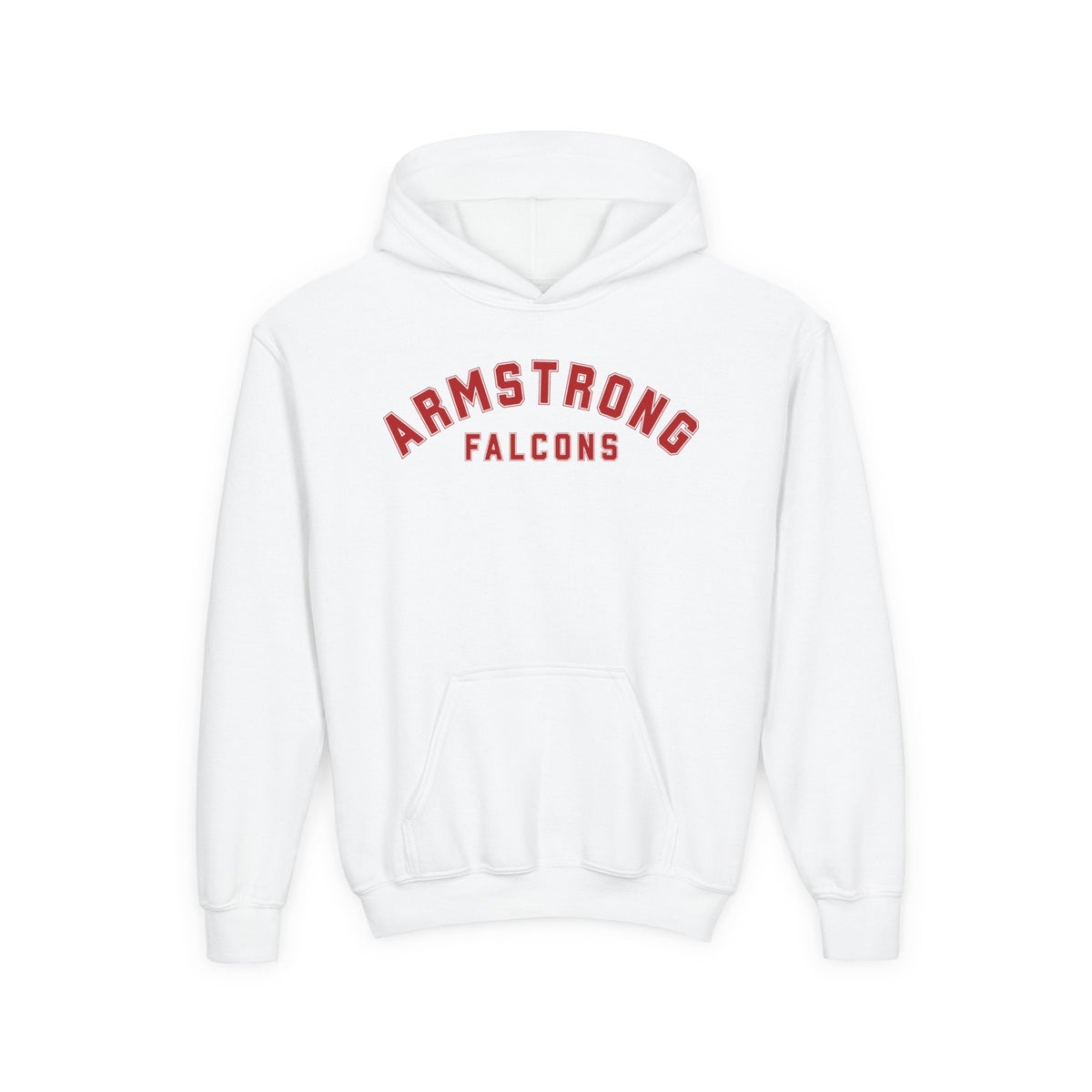 Robbinsdale Armstrong Falcons Youth Heavy Blend Hooded Sweatshirt - Perfect for School and Sports Events