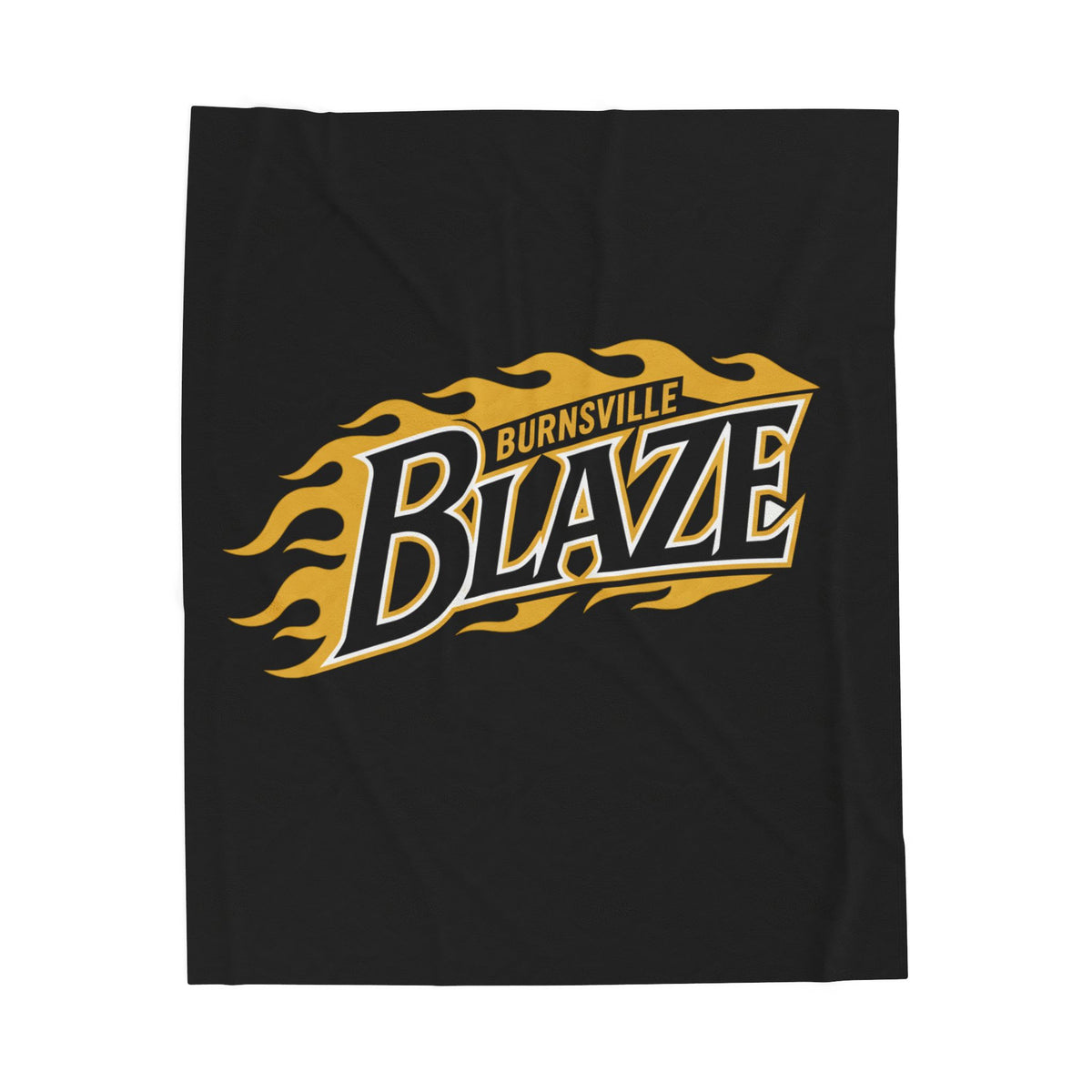 Burnsville Blaze Cozy Velveteen Plush Blanket