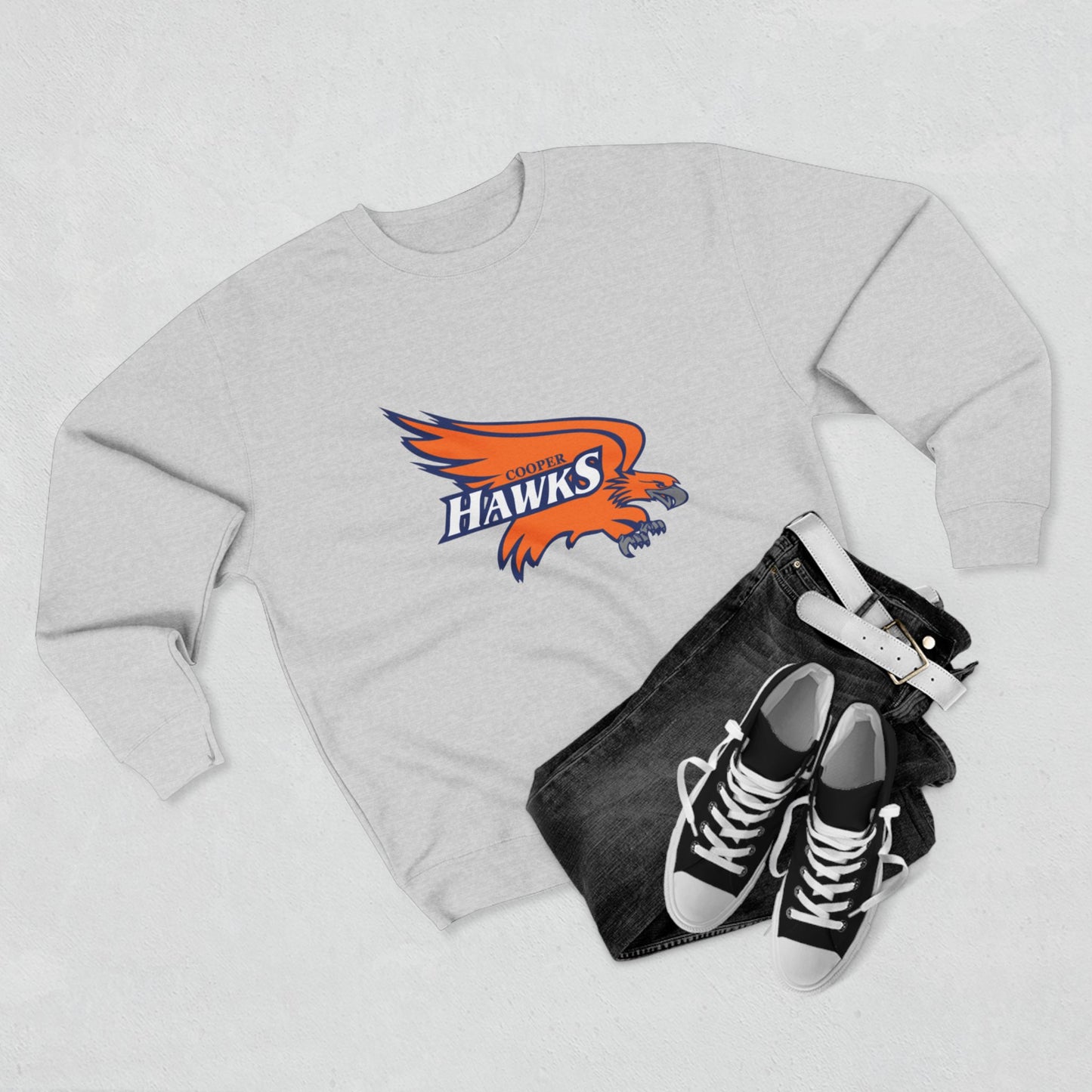 Robbinsdale Cooper Hawks Unisex Crewneck Sweatshirt - Cozy Sports Apparel