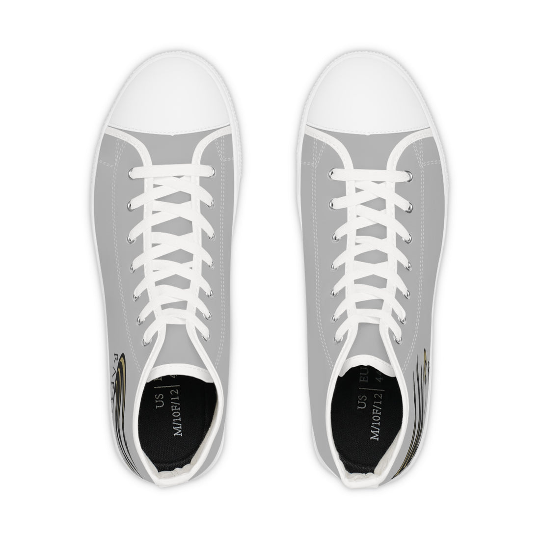 East Ridge Raptors Men's High Top Sneakers - Fierce Eagle Design for Sporty Style