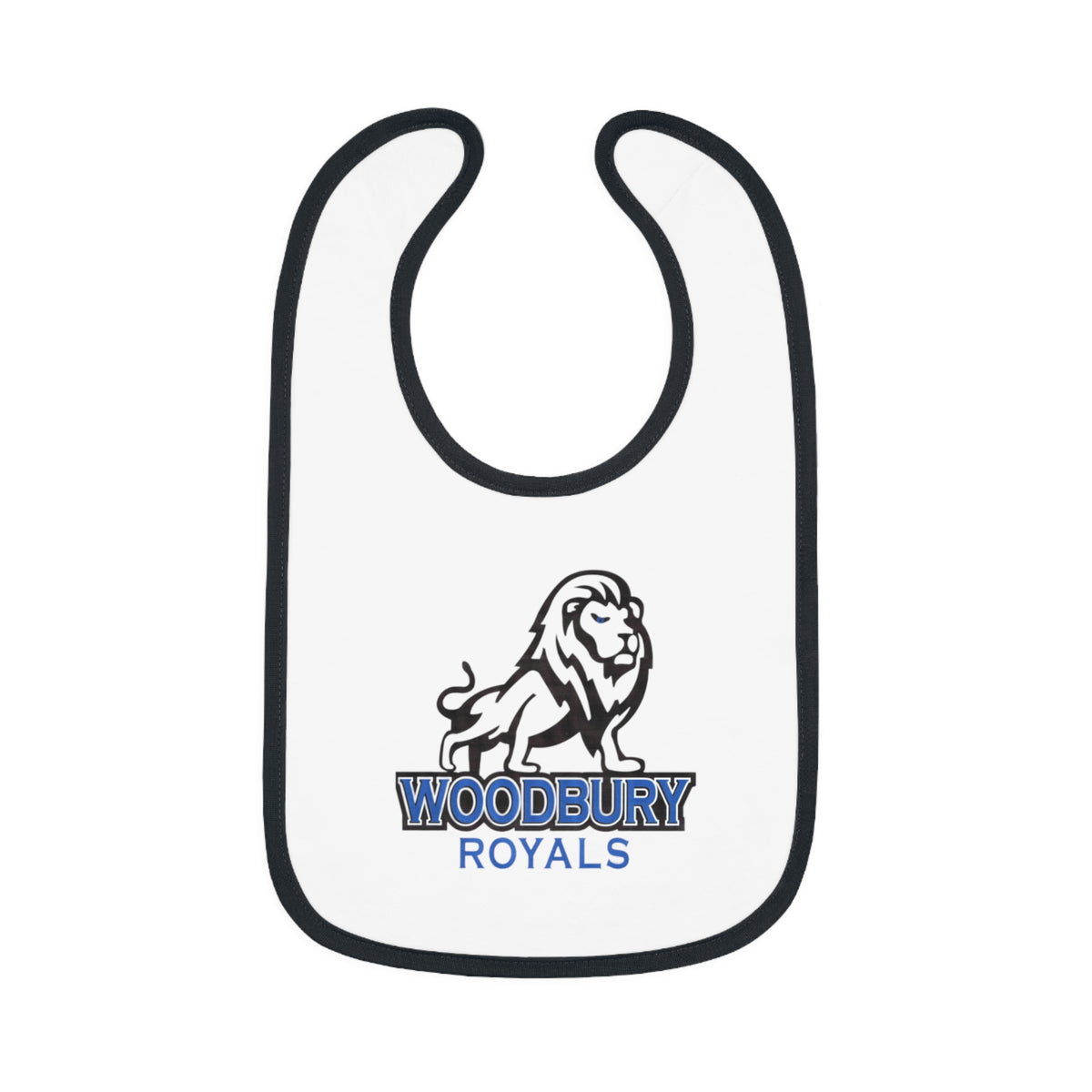 Woodbury Royals Baby Contrast Trim Jersey Bib