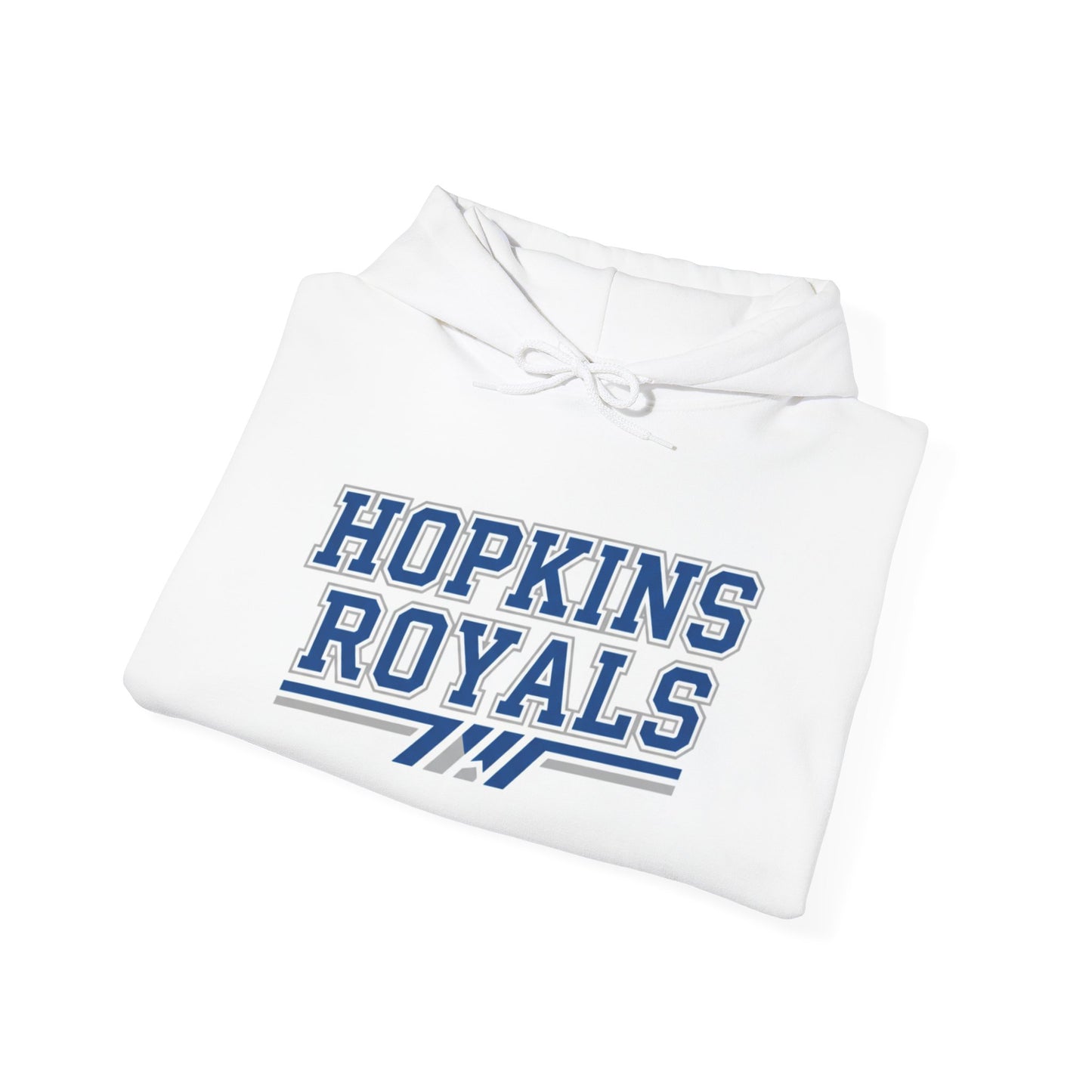 Hopkins Royals Block White Sweatshirt