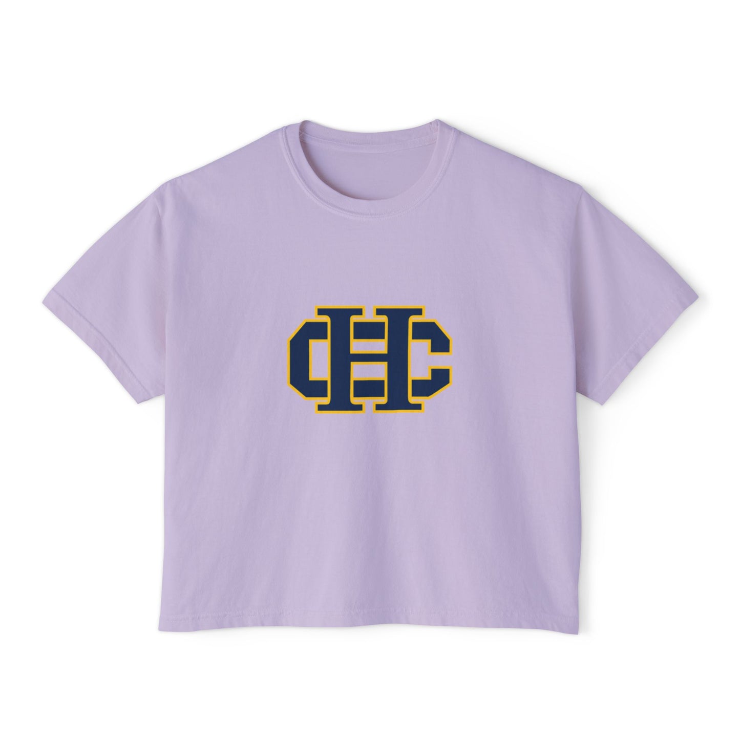 Columbia Heights Hylanders Stylish Women's Boxy Tee - Casual Comfort for Everyday Wear